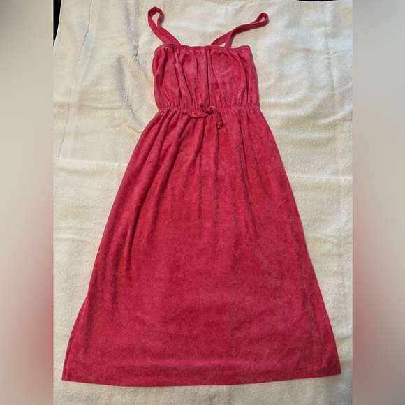 Vintage towel dress pink - Picture 2 of 4